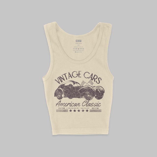 Women's Y2K Streetwear Tank Tops and Baby Tees | Heat Irvine