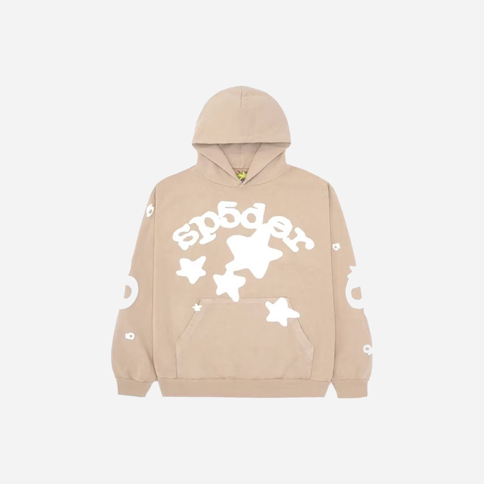Sp5der Beluga Big Star Hoodie Sand | Heat Irvine