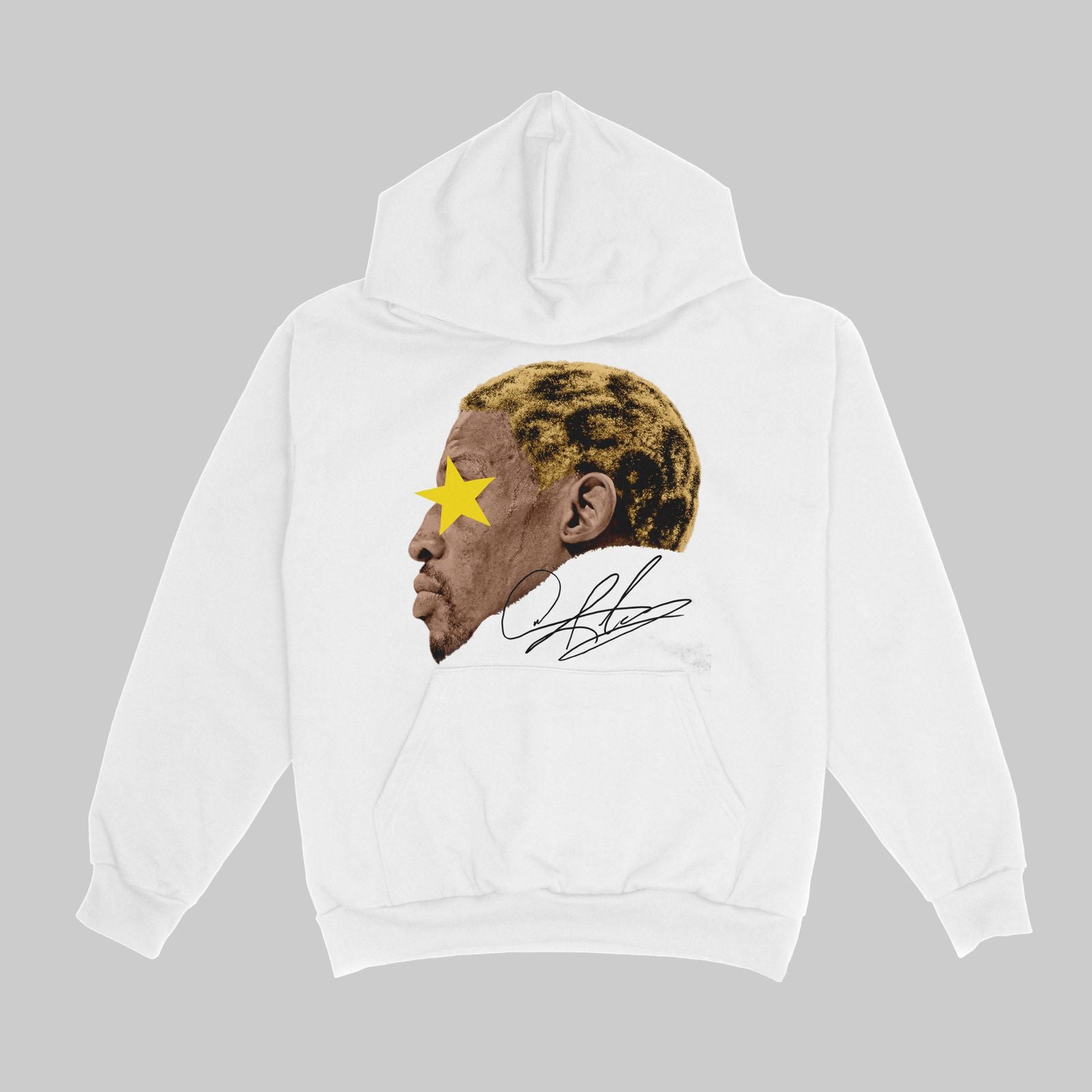 Dennis Rodman Leopard Print Hair Superstar Pullover Hoodie | Heat