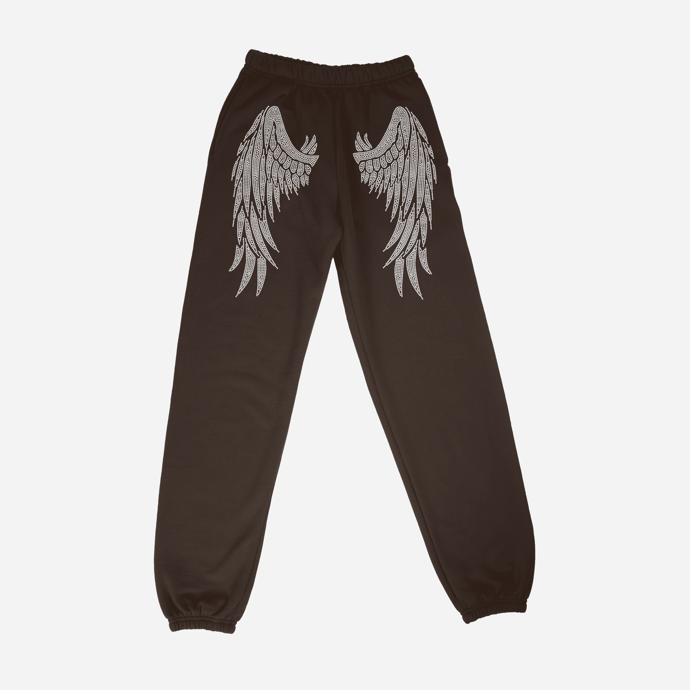 Rhinestone sweatpants on sale