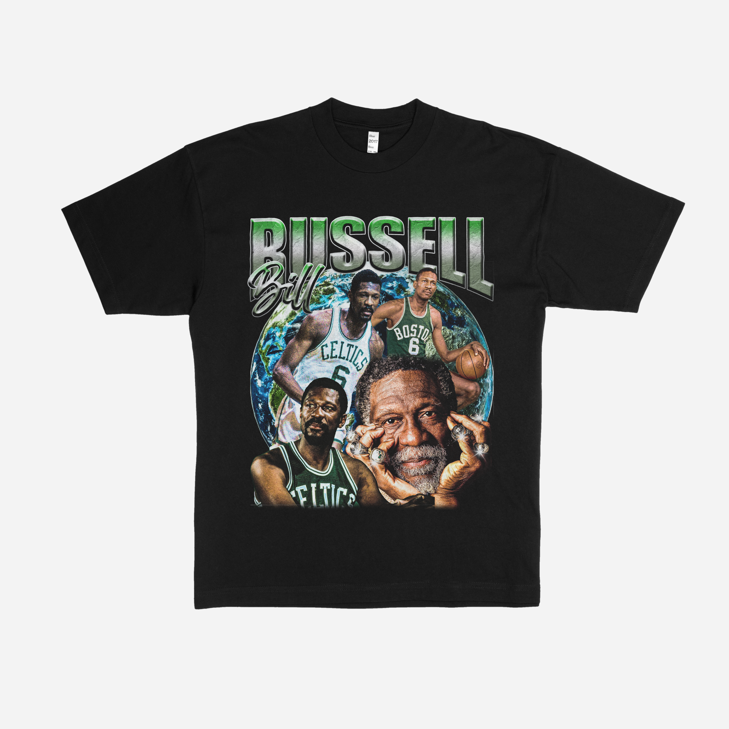 Bill russell t shirt top