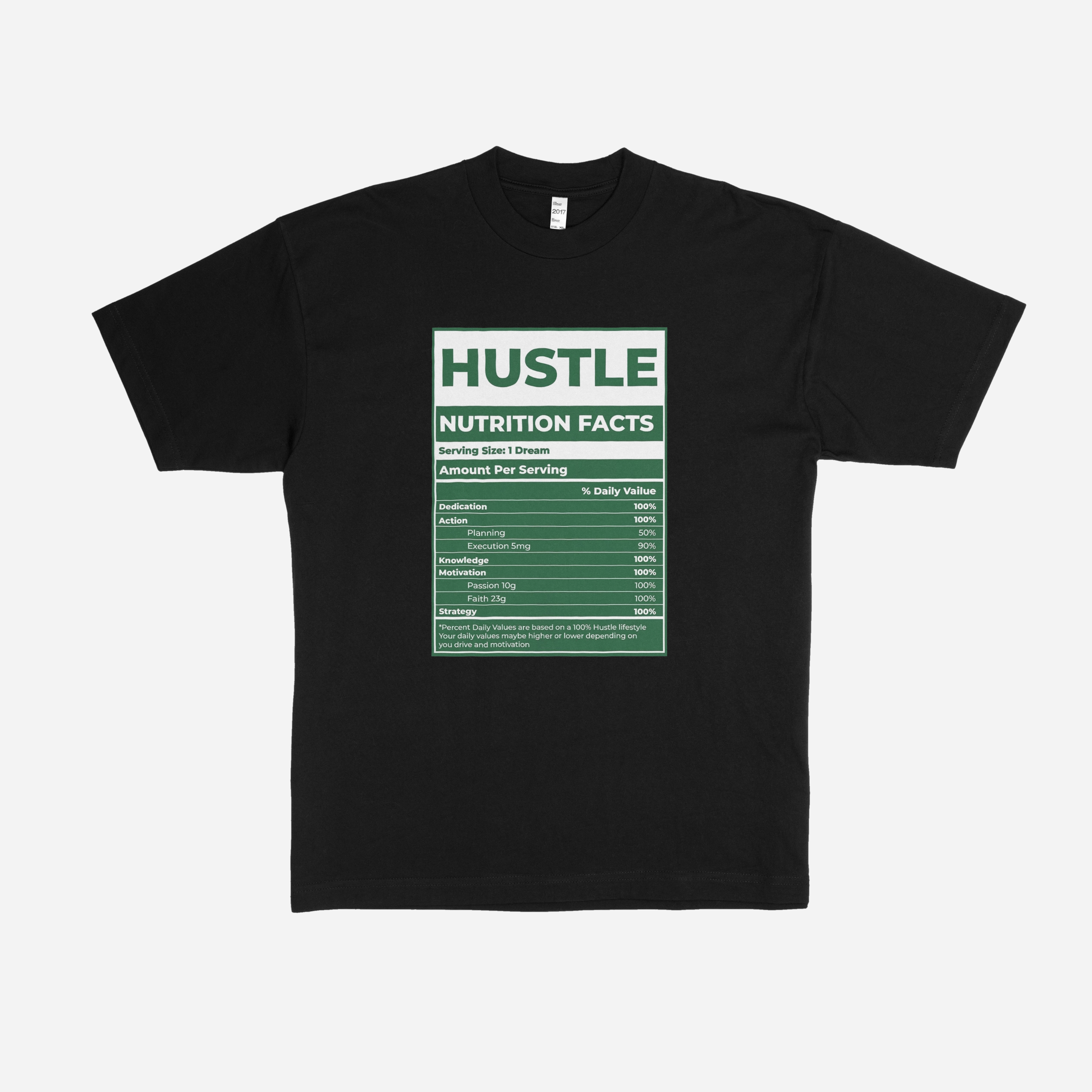 Hustle Ingredients Graphic T-Shirt