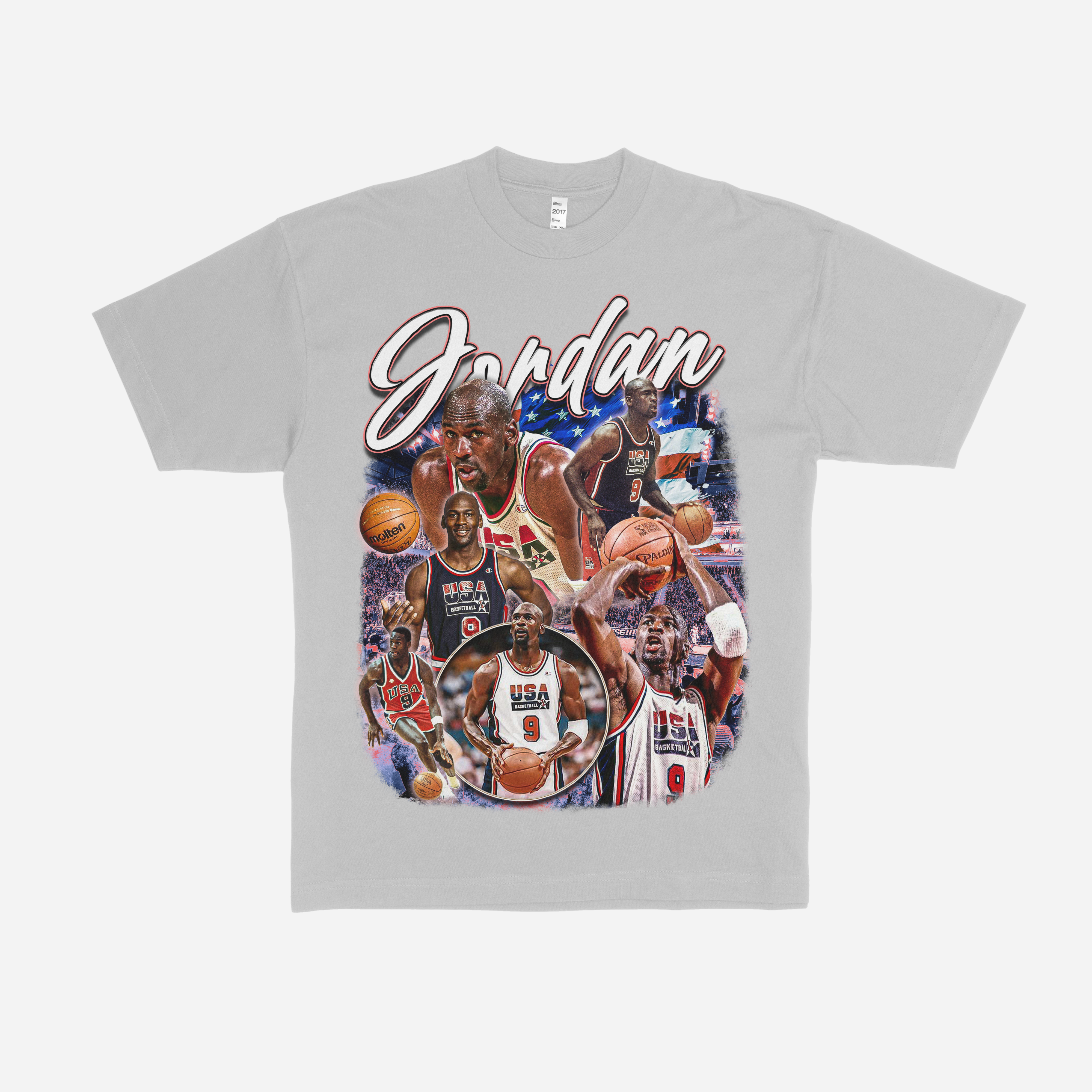 Michael Jordan 1984 Usa Vintage Graphic T-Shirt – Heatstreet Classics