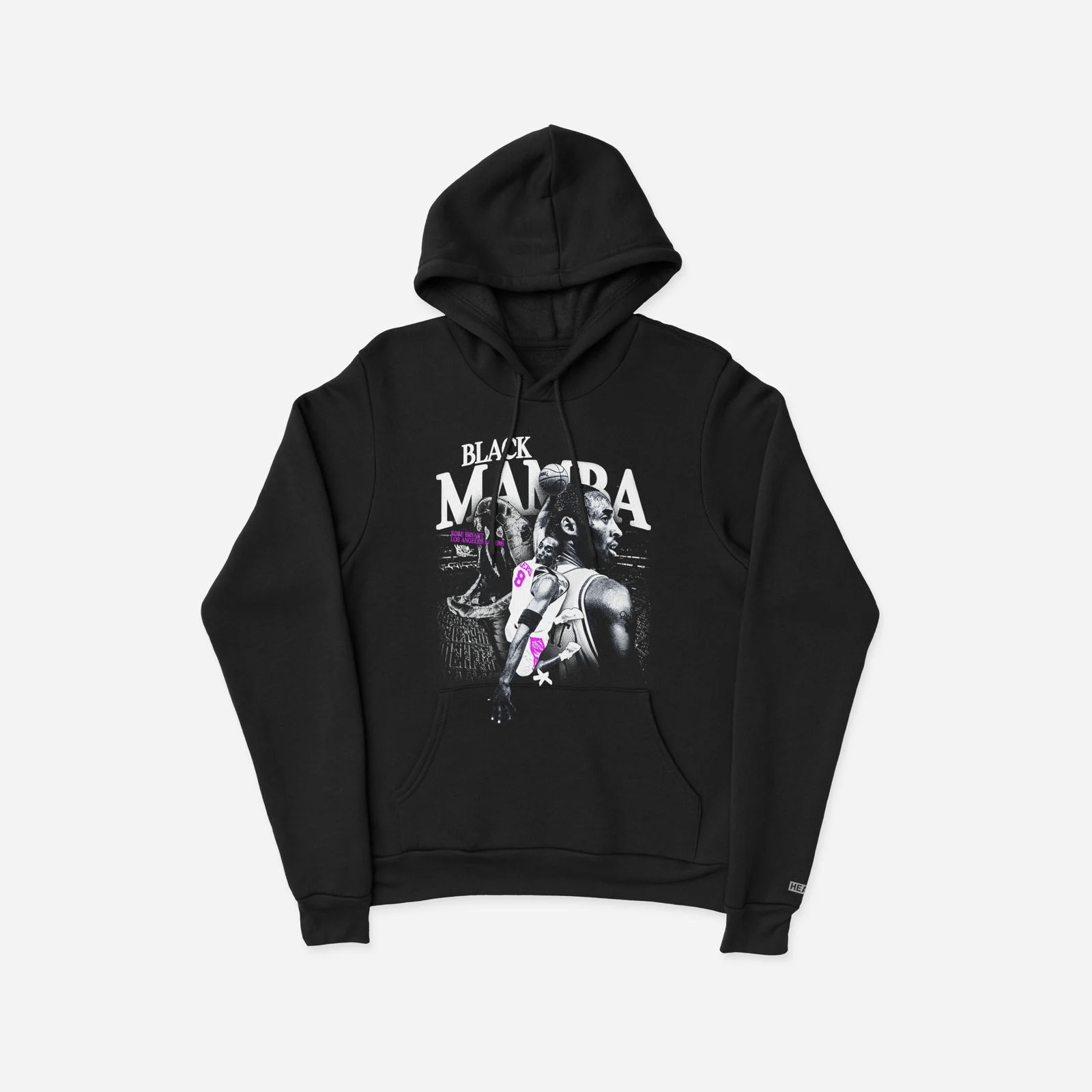 Kobe Black Mamba Stadium Pullover Hoodie Heat Irvine