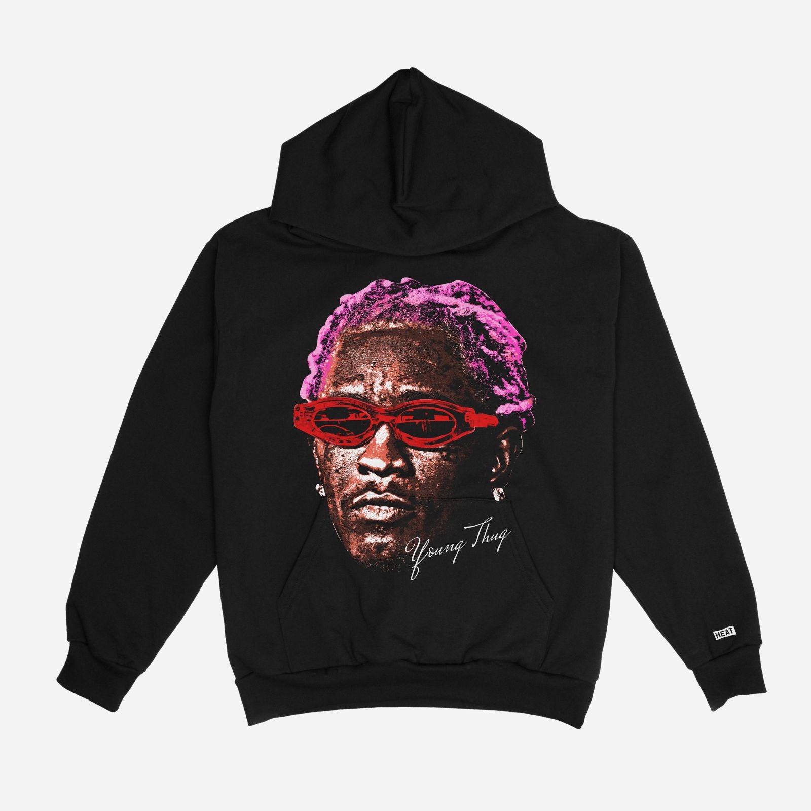 Young Thug Sp5der Vintage Pullover Hoodie Heat Irvine