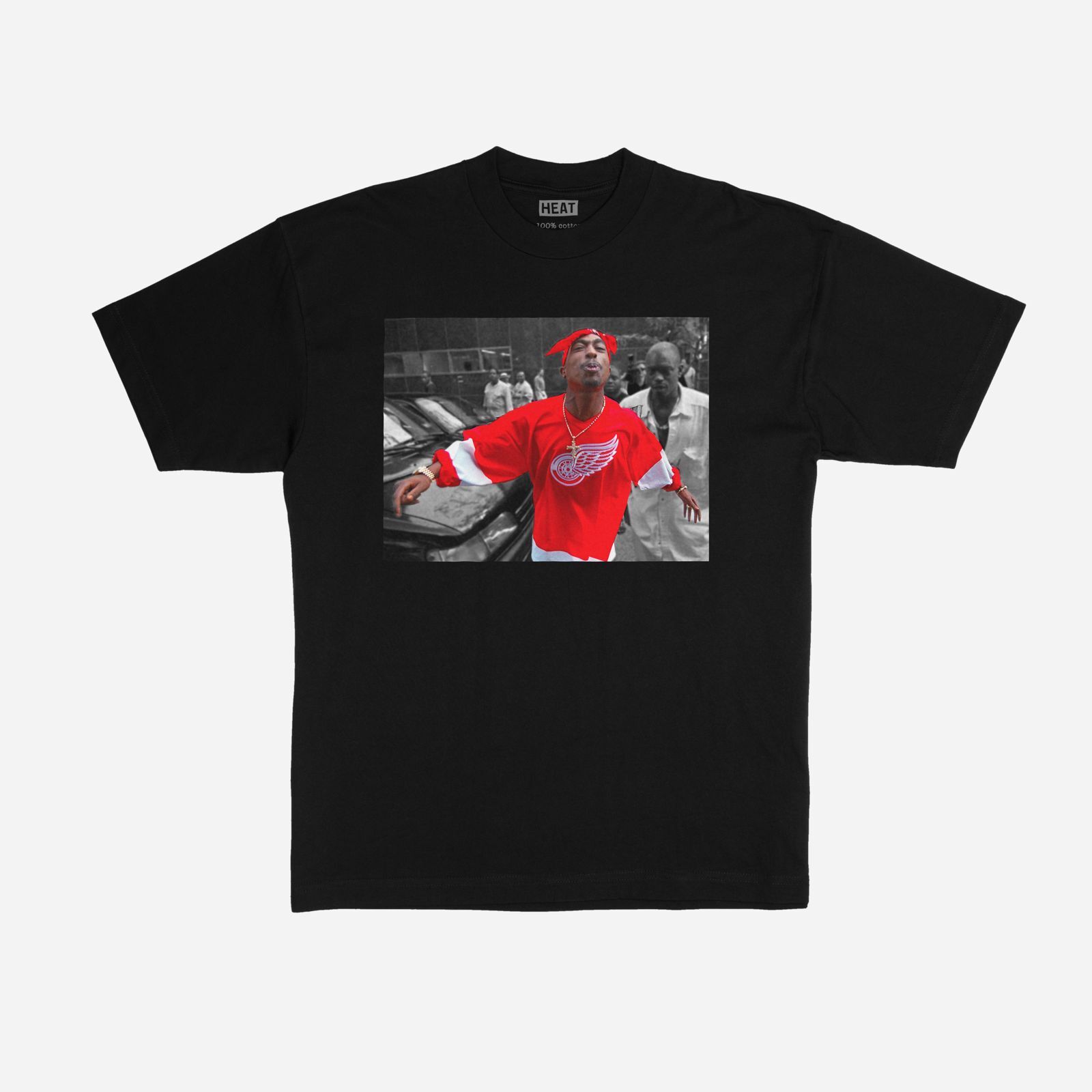 Tupac red wings t shirt new arrivals