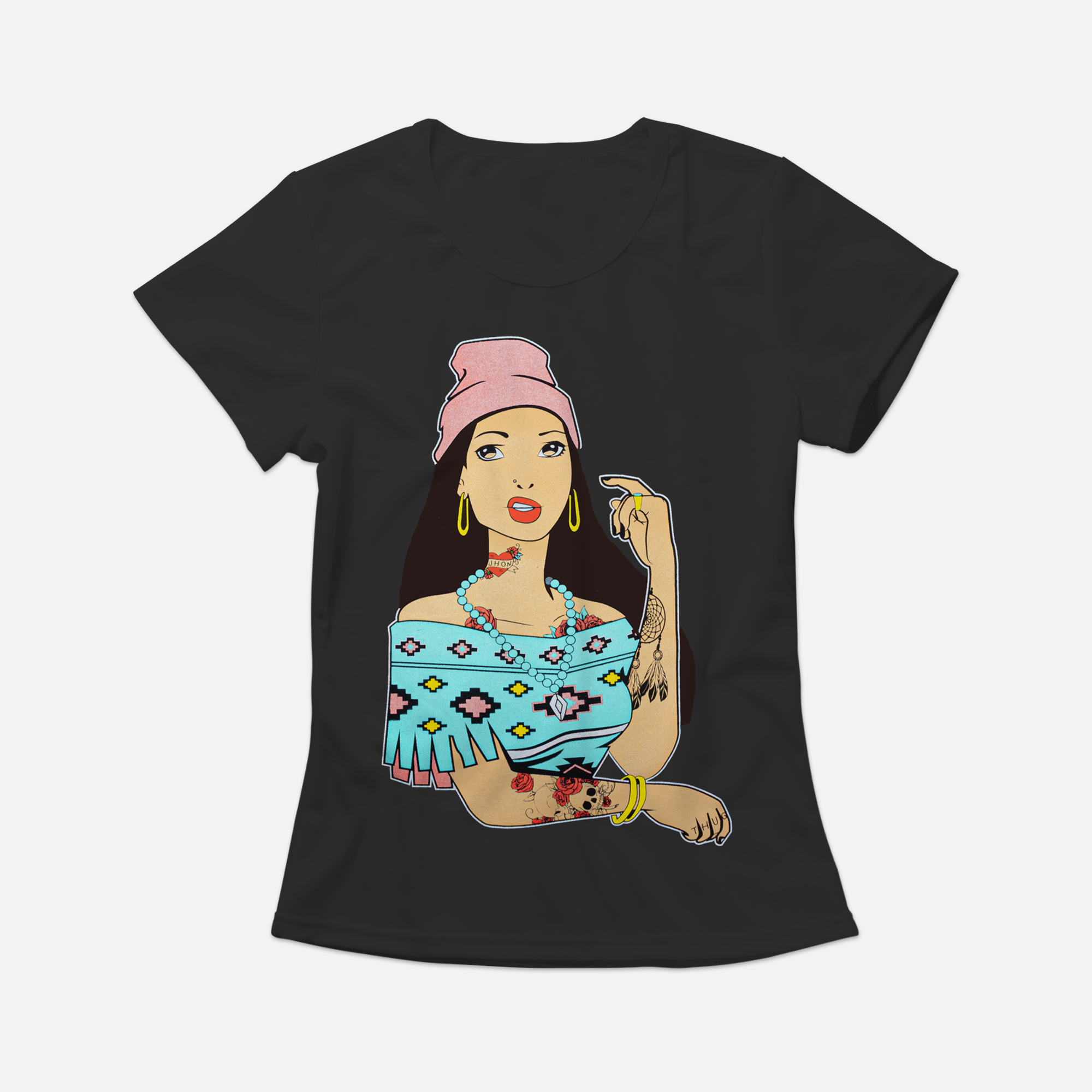 Tee shirt outlet pocahontas