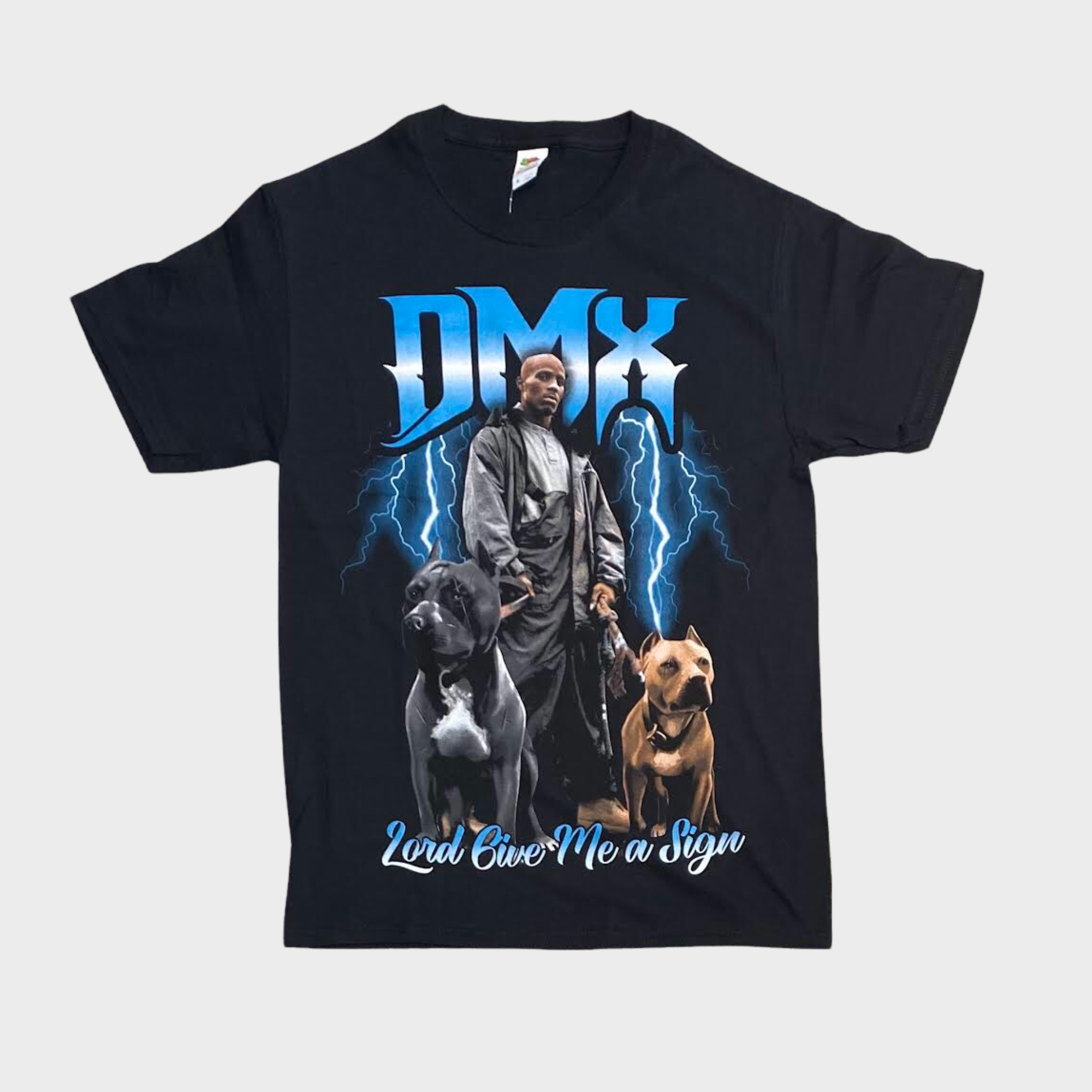 Dmx Give Me A Sign Unisex Black Graphic T-Shirt