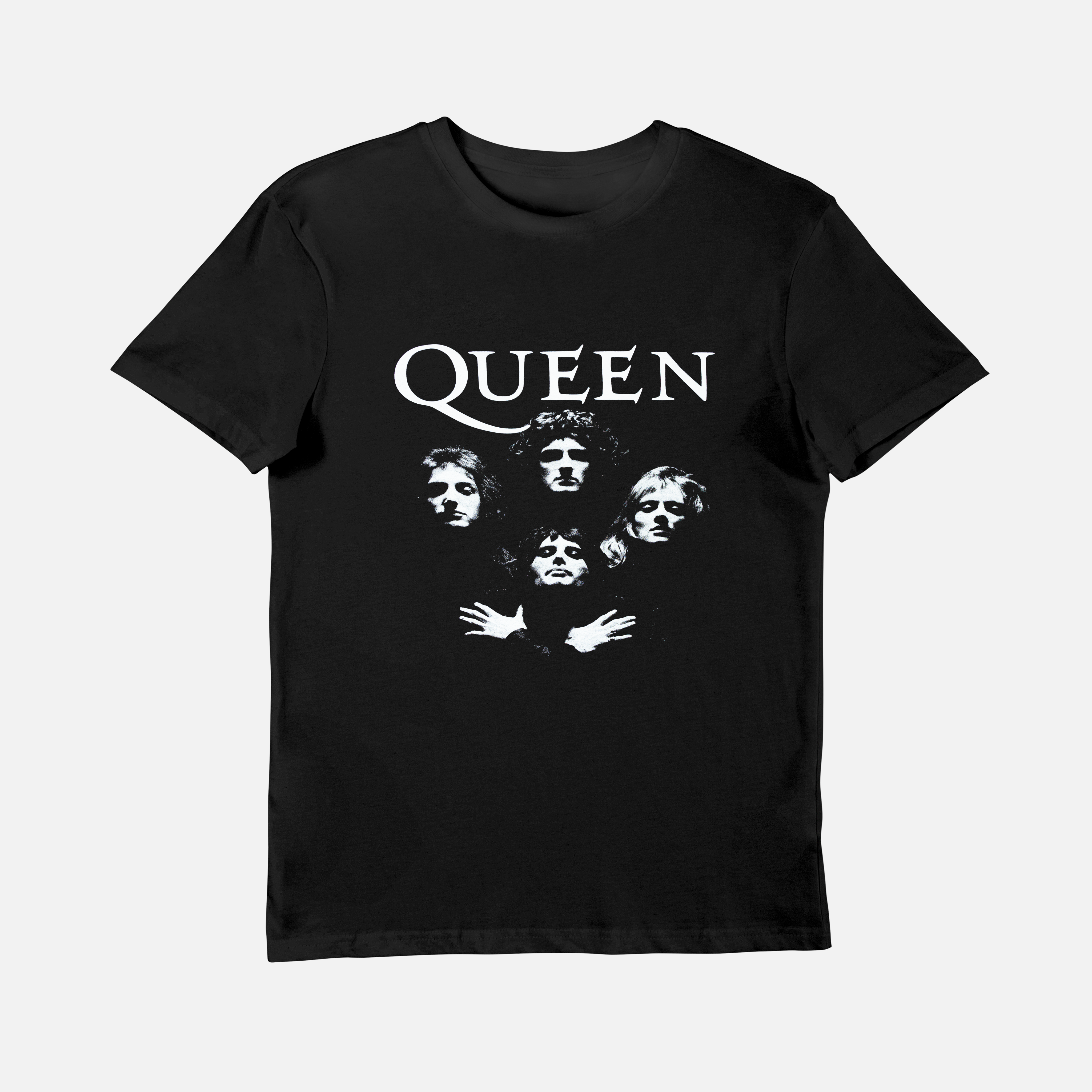 Queen Unisex Black Graphic T-Shirt