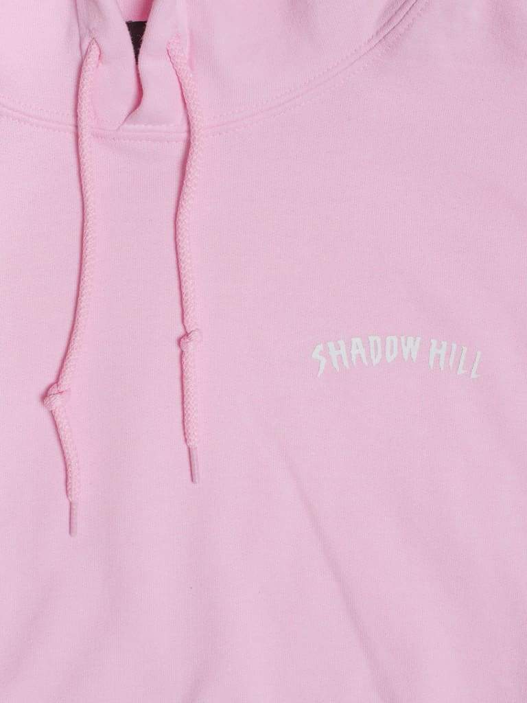 Shadow Hill Pink Rose Oversized Merch Hoodie Heat Irvine Heat Irvine